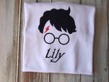 Harry Potter inspired shirt or onesie