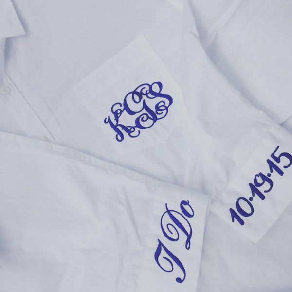 Brides Monogrammed Shirt