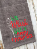 We whisk you a Merry Christmas Towel