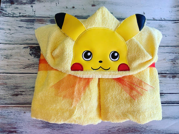 Pokemon best sale hooded towel