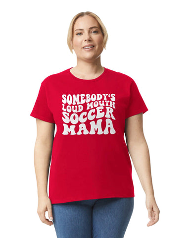 Loud Mouth Soccer Mom shirt