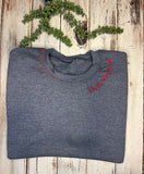 Hand Distressed Custom Mama Sweatshirt