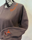 Custom Hook ‘Em Longhorns Sweatshirt