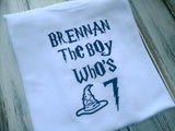 Wizard Birthday Shirt