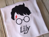 Harry Potter inspired shirt or onesie