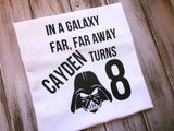 Darth Vader Birthday Shirt