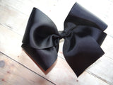 Large Black Boutique Bow