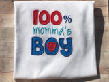 Mommas Boy Shirt or onesie