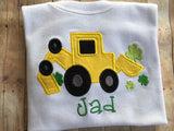 St. Patricks Day Construction shirt or onesie