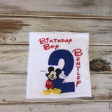 Mickey Mouse Birthday Boy Shirt