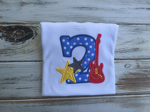 Rockstar Birthday Shirt