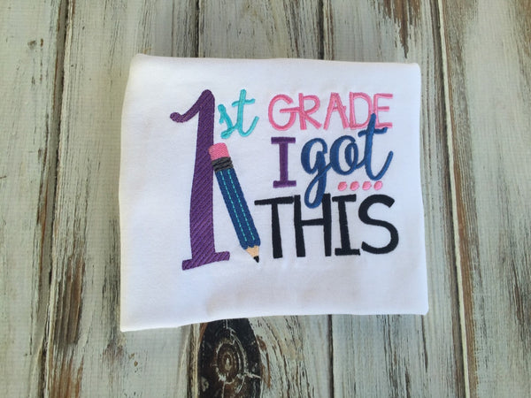 Girls Back to school shirt