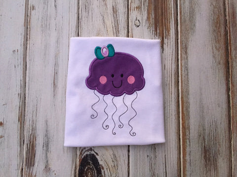 Girls jellyfish shirt or onesie