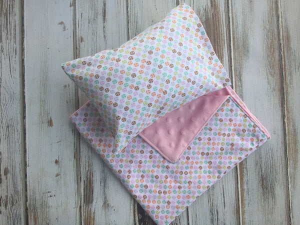Doll Pillow and Blanket set