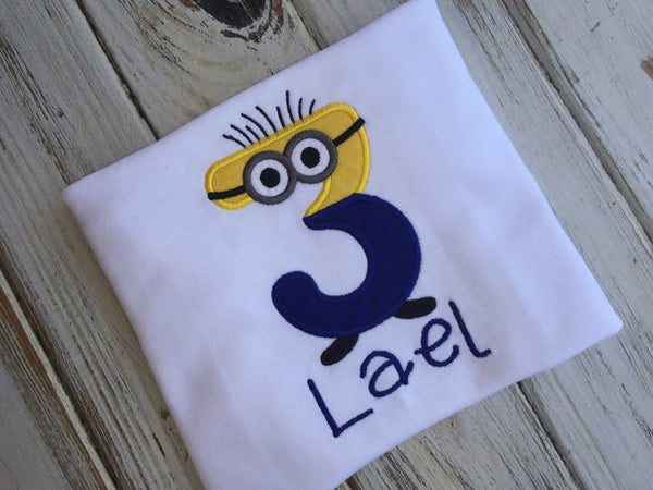 Minions Birthday Shirt