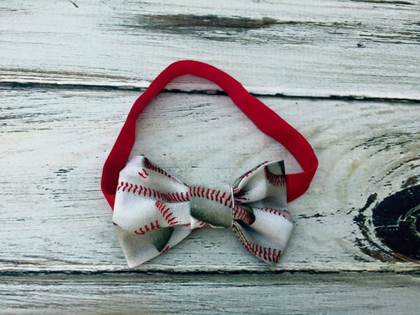 Boys Baseball Bow Tie