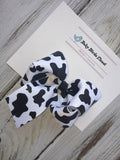 Cow Print Large Boutique Bow