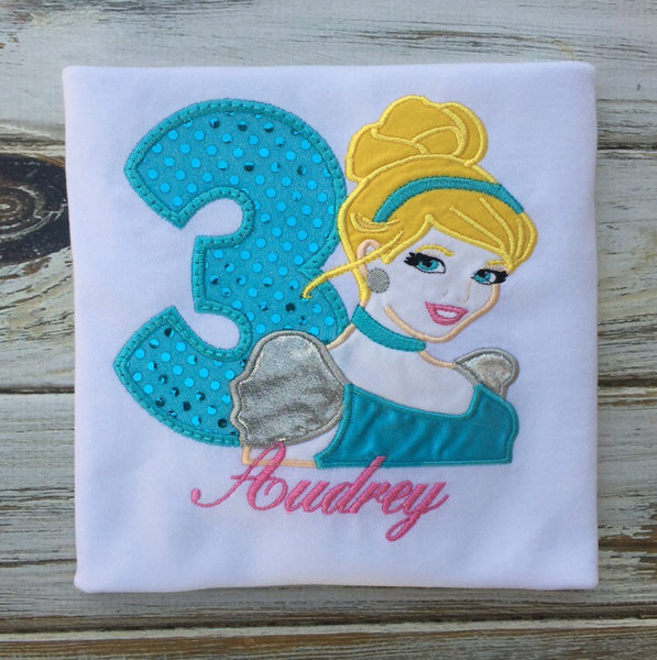 Princess Cinderella Birthday shirt