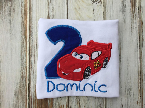 Cars Lightning McQueen birthday Shirt