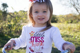 Girls Little Miss Thankful Shirt or Onesie