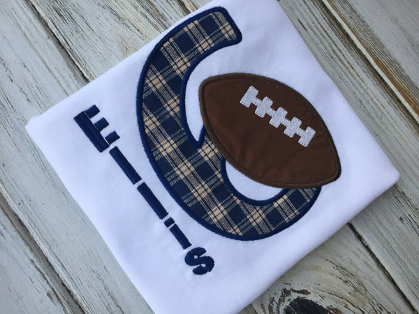 Football Birthday shirt