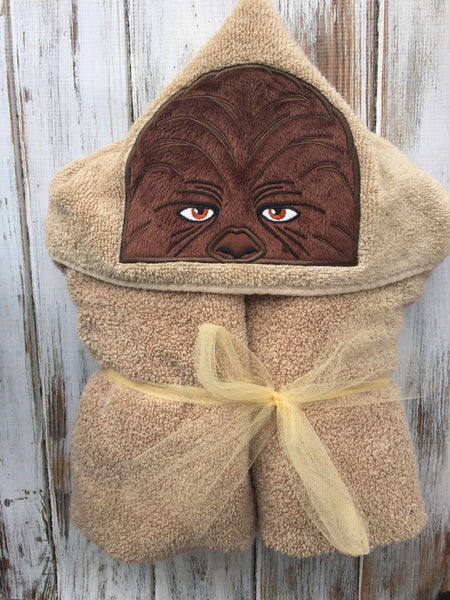 Chewbaca Hooded Towel