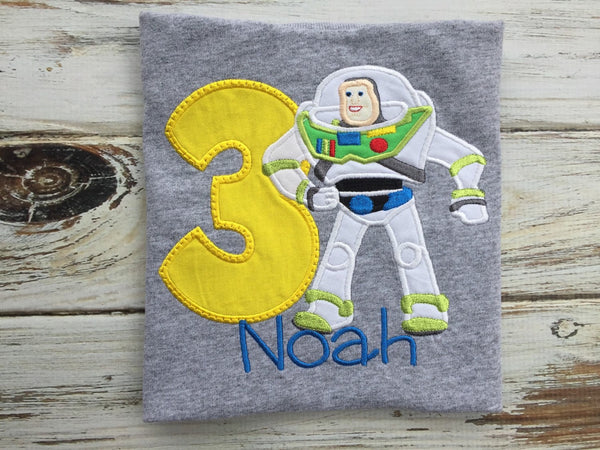 Toy Buzz Birthday Shirt