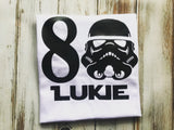 Storm Trooper Birthday Shirt