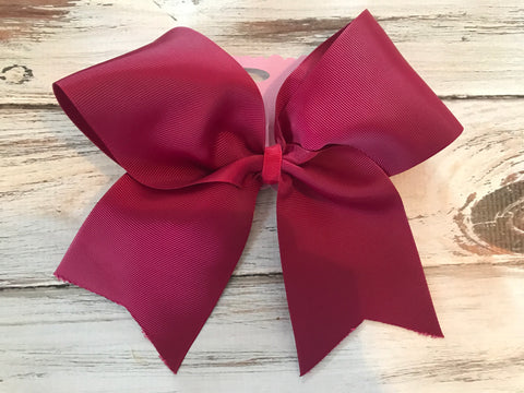 4 inch ribbon cheer bow