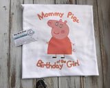 Peppa Pig family Birthday shirts
