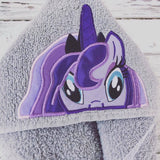 My Little Pony Luna Unicorn Hooded Towel