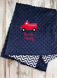 Fire truck Baby Blanket