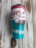 Happy Camper Custom 30 oz Rtic cup