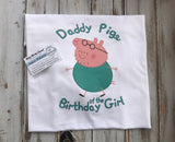 Peppa Pig family Birthday shirts