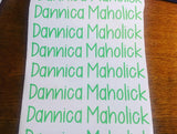 Custom name decal or monogram Decals