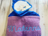 Queen Elsa Hooded Towel