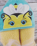 Bumblebee Hooded Towel