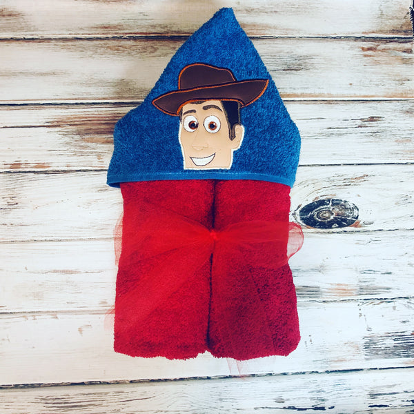 Toy Story Woody Hooded Towel