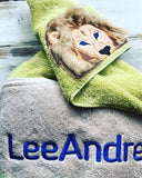 Lion Hooded Towel