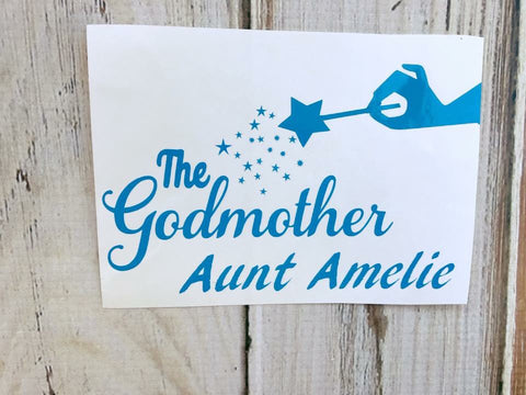 The Godmother vinyl decal