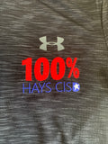 100% Hays Embroidered Logo