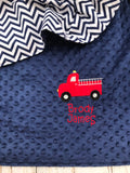 Fire truck Baby Blanket