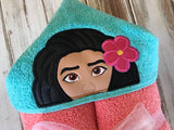 Moana Hooded Towel