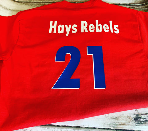 Hays Rebels Class of shirt