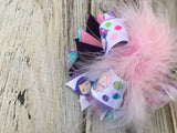 Small Over The Top Mermaid Bow