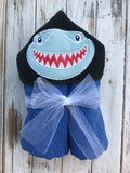 Shark Hooded Towel