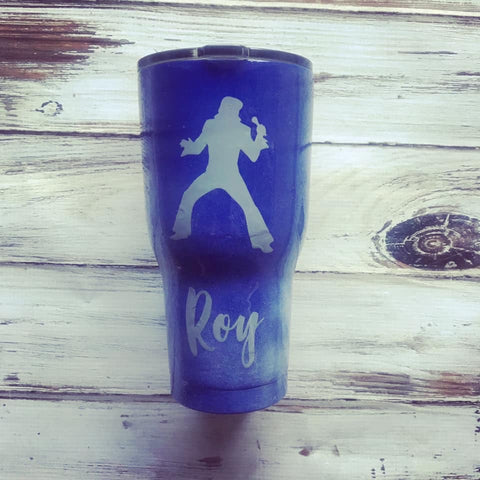 Elvis Custom 30 oz Rtic cup