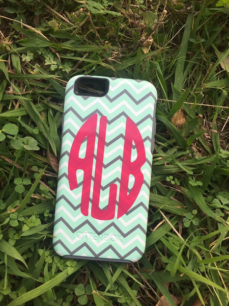 Monogram vinyl decal