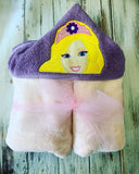 Blond Doll Hooded Towel