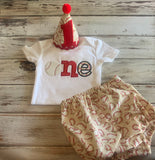 Baseball 1st birthday smash cake outfit